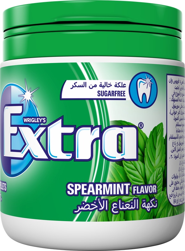 EXTRA 60 Pellet Bottle Spearmint