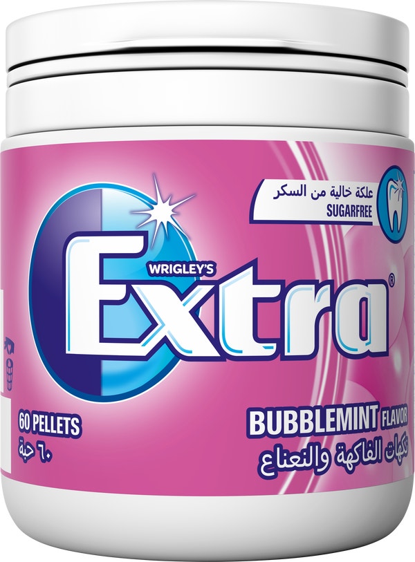 EXTRA نكهة الفواكه و النعناع 60 حبة