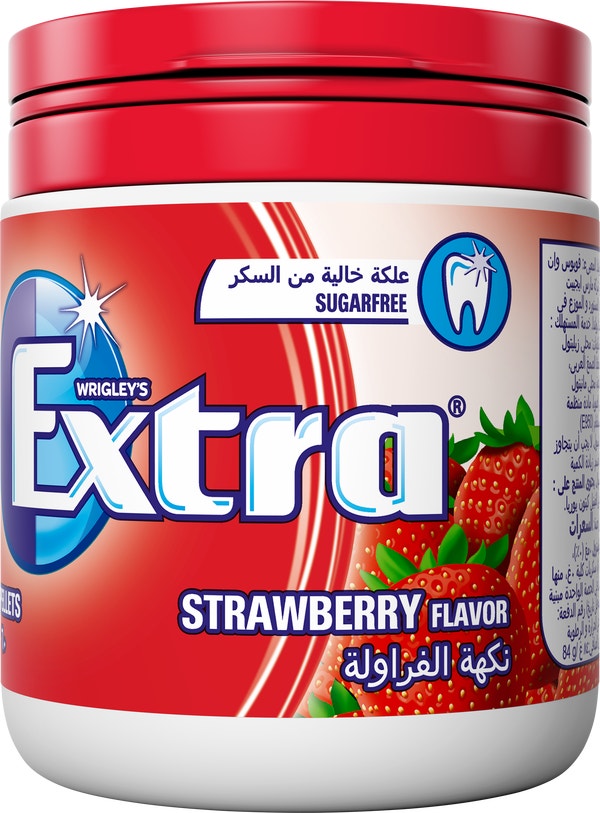 EXTRA 60 Pellet Bottle Strawberry